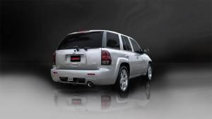 Corsa Performance - Corsa 06-08 Chevrolet Trailblazer SS 6.0L V8 Polished Sport Cat-Back Exhaust - 14256 - Image 5