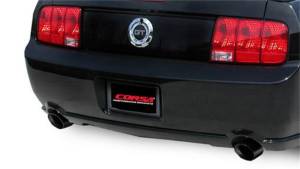 Corsa Performance - Corsa 05-10 Ford Mustang Shelby GT500 5.4L V8 Black Sport Axle-Back Exhaust - 14311BLK - Image 3