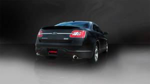 Corsa Performance - Corsa 10-13 Ford Taurus SHO 3.5L V6 Turbo Polished Sport Cat-Back Exhaust - 14315 - Image 5