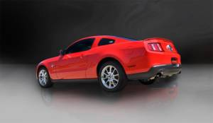 Corsa Performance - Corsa 11-13 Ford Mustang 3.7L V6 Black Sport Axle-Back Dual Rear Exhaust - 14319BLK - Image 2