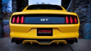 Corsa Performance - Corsa 2015 Ford Mustang GT 5.0 3in Axle Back Exhaust, Black Dual 4.5in Tip *Sport* - 14326BLK - Image 2