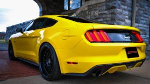 Corsa Performance - Corsa 2015 Ford Mustang GT 5.0 3in Axle Back Exhaust, Black Dual 4.5in Tip *Sport* - 14326BLK - Image 4