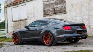 Corsa Performance - Corsa 2015 Ford Mustang GT 5.0 3in Axle Back Exhaust Black Dual Tips (Touring) - 14329BLK - Image 2