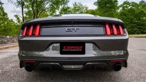 Corsa Performance - Corsa 2015 Ford Mustang GT 5.0 3in Axle Back Exhaust Black Dual Tips (Touring) - 14329BLK - Image 5