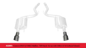 Corsa Performance - Corsa 15-17 Ford Mustang GT 3.0in Inlet / 4.5in Outlet Polished Tip Kit (For Corsa Exhaust Only) - 14346 - Image 2