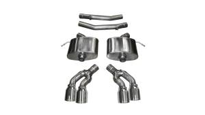 Corsa 2016 Cadillac CTS V 6.2L V8 2.75in Polished Xtreme Axle-Back Exhaust - 14358