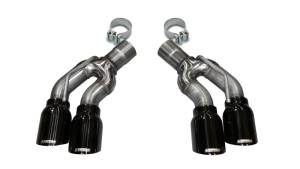 Corsa 16-17 Cadillac CTS-V 2.75in Inlet / 4.0in Outlet Black PVD Tip Kit (For Corsa Exhaust Only) - 14359BLK