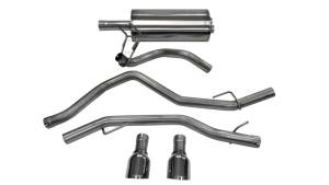 Corsa Performance - Corsa 09-14 Dodge Ram 1500 4.7L Quad/Crew Cab/Short Bed Polished Dual Exit Cat-Back Exhaust - 14405 - Image 2