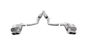 Corsa 11-13 Dodge Challenger SRT-8 6.4L V8 Auto Polished Xtreme Cat-Back Exhaust - 14427