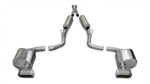 Corsa Performance - Corsa 09-10 Dodge Challenger R/T 5.7L V8 Auto Polished Xtreme Cat-Back Exhaust - 14436 - Image 2