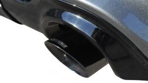 Corsa Performance - Corsa 12-14 Jeep Grand Cherokee 6.4L V8 Black Sport Cat-Back Exhaust - 14466BLK - Image 4