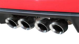 Corsa Performance - Corsa 05-08 Chevrolet Corvette C6 6.0L V8 Polished Xtreme Axle-Back Exhaust - 14469 - Image 4