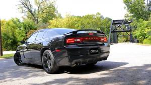 Corsa Performance - Corsa 11-14 Dodge Charger SXT 2.5in Sport Cat-Back Dual Rear Exit w/ Twin 3.0in Black Tips - 14474BLK - Image 2