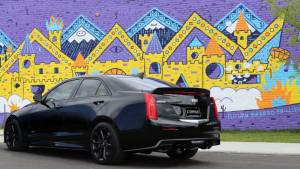 Corsa Performance - Corsa 16-18 Cadillac ATS-V 3.6T 4in Black Sport Axle-Back Exhaust - 14478BLK - Image 2