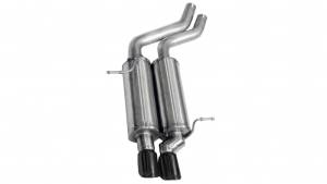 Corsa 01-06 BMW 325i/ci Convertible E46 Black Sport Axle-Back Exhaust - 14559BLK