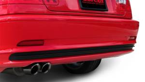 Corsa Performance - Corsa 01-06 BMW 325i/ci Convertible E46 Black Sport Axle-Back Exhaust - 14559BLK - Image 3