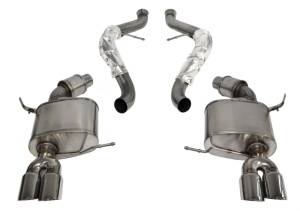 Corsa 08-12 BMW M3 Convertible E93 Polished Sport Cat-Back Exhaust - 14568