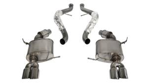 Corsa 08-12 BMW M3 E90 Polished Sport Cat-Back Exhaust - 14569