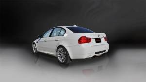 Corsa Performance - Corsa 08-12 BMW M3 E90 Black Sport Cat-Back Exhaust - 14569BLK - Image 2