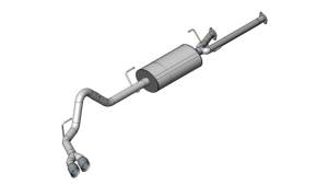 Corsa Performance - Corsa 09-10 Toyota Tundra Double Cab/Crew Max 5.7L V8 Polished Sport Cat-Back Exhaust - 14572 - Image 2