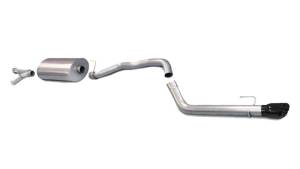 Corsa 08-13 Toyota Sequoia 5.7L V8 Touring Cat-Back Exhaust w/Black 4in Tip - 14573BLK