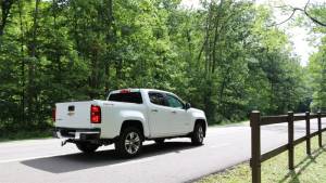 Corsa Performance - Corsa 2017 Chevrolet Colorado 3.7L Extended Cab Sport Cat-Back System Single Rear Exit Black Tips - 14745BLK - Image 2