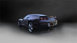 Corsa Performance - Corsa 2014 Chevy Corvette C7 Coupe 6.2L V8 AT/MT 2.75in Valve-Back Dual Rear Exit Black Xtreme Exht - 14762BLK - Image 2