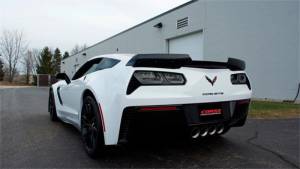 Corsa Performance - Corsa 15+ Chevy Corvette Z06 (Grand Sport M/T Only) 3in Axle Back Xtreme Exhaust Pol Quad 4.5in Tip - 14766 - Image 2