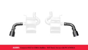 Corsa Performance - Corsa 16-17 Chevy Camaro SS 2.75in Inlet / 4.5in Outlet Polished Tip Kit (For Corsa Exhaust Only) - 14775 - Image 4