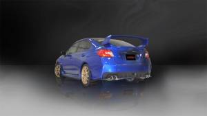 Corsa Performance - Corsa 2015 Subaru WRX Cat Back Exhaust, Polished Quad 3.5in Tips *Sport* - 14857 - Image 3