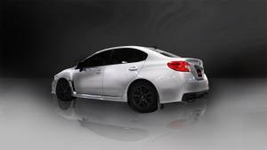 Corsa Performance - Corsa 2015 Subaru WRX Cat Back Exhaust, Black Quad 3.5in Tips *Sport* - 14857BLK - Image 2