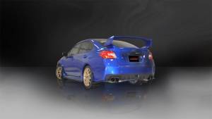 Corsa Performance - Corsa 2015 Subaru WRX Cat Back Exhaust, Black Quad 3.5in Tips *Sport* - 14857BLK - Image 3