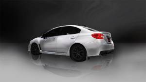 Corsa Performance - Corsa 2015 Subaru WRX Cat Back Exhaust, Black Quad 3.5in Tips *Sport* - 14857BLK - Image 4