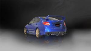 Corsa Performance - Corsa 2015 Subaru WRX Cat Back Exhaust, Black Quad 3.5in Tips *Sport* - 14857BLK - Image 5