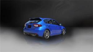 Corsa Performance - Corsa 08-13 Subaru Impreza Hatchback STI 2.5L Turbo Manual Polished Sport Cat-Back Exhaust - 14862 - Image 2