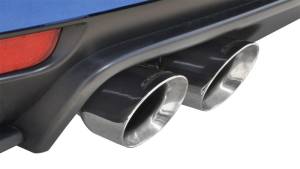 Corsa Performance - Corsa 08-13 Subaru Impreza Hatchback STI 2.5L Turbo Manual Polished Sport Cat-Back Exhaust - 14862 - Image 3