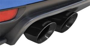 Corsa Performance - Corsa 08-13 Subaru Impreza Hatchback STI 2.5L Turbo Manual Black Sport Cat-Back Exhaust - 14862BLK - Image 3