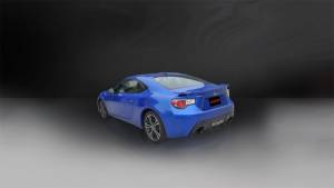 Corsa Performance - Corsa 12-14 Scion FRS / Subaru BRZ Black Tip Sport Cat-Back Exhaust - 14864BLK - Image 2