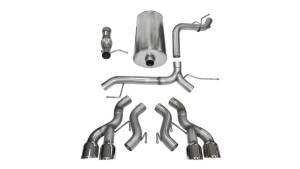 Corsa Performance - Corsa 12-13 Cadillac Escalade DUB 6.2L V8 Polished Sport Cat-Back Exhaust - 14886 - Image 2