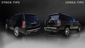 Corsa Performance - Corsa 12-13 Cadillac Escalade DUB 6.2L V8 Polished Sport Cat-Back Exhaust - 14886 - Image 3