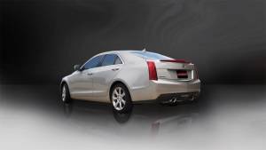 Corsa Performance - Corsa 13-14 Cadillac ATS Sedan 2.0L A/T Polished Sport Dual Rear Cat-Back Exhaust - 14888 - Image 2