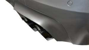 Corsa Performance - Corsa 12-13 BMW M5 F10 Black Sport Axle-Back Exhaust - 14934BLK - Image 3