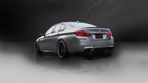 Corsa Performance - Corsa 12-13 BMW M5 F10 Black Sport Axle-Back Exhaust - 14934BLK - Image 4