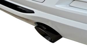 Corsa Performance - Corsa 12-14 BMW 335i Sedan RWD F30 3in Black Touring Dual Rear Single 3.5in Tip Cat-Back Exhaust - 14937BLK - Image 3