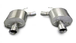 Corsa 09-13 Cadillac CTS Sedan V 6.2L V8 Polished Sport Axle-Back Exhaust - 14941