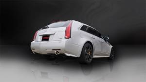 Corsa Performance - Corsa 11-13 Cadillac CTS Wagon V 6.2L V8 Polished Sport Axle-Back Exhaust - 14948 - Image 3