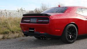 Corsa Performance - Corsa 15-17 Dodge Challenger Hellcat Dual Rear Exit Extreme Exhaust w/ 3.5in Black Tips - 14989BLK - Image 3