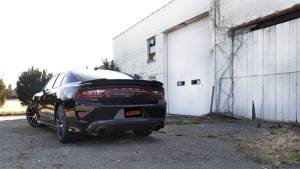 Corsa Performance - Corsa 15-16 Dodge Charger SRT / Scat Pack / R/T 6.4L Black Sport Cat-Back Exhaust - 14995BLK - Image 2