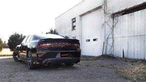 Corsa Performance - Corsa 15-16 Dodge Charger SRT / Scat Pack / R/T 6.4L Black Sport Cat-Back Exhaust - 14995BLK - Image 4