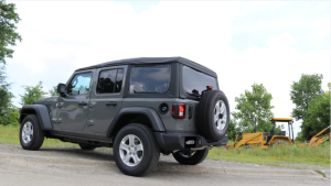 Corsa Performance - Corsa 18+ Jeep Wrangler JL 2.5in Dual Rear Turn Down Exit Sport Axle-Back Exhaust - 21013 - Image 3